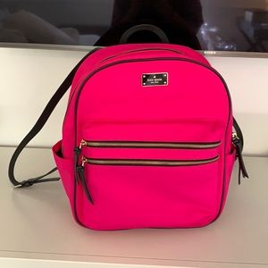Hot Pink Kate Spade Backpack